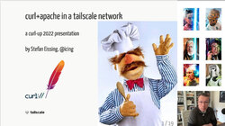 Thumbnail image of Using curl+apache in a tailscale network